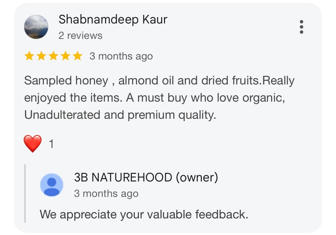 Customer Google review 14