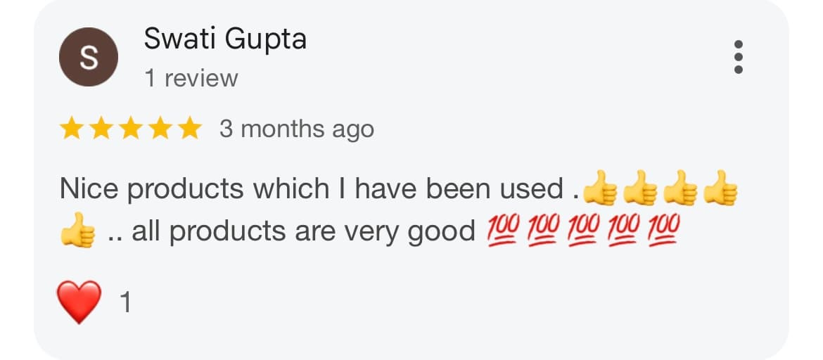 Customer Google review 6